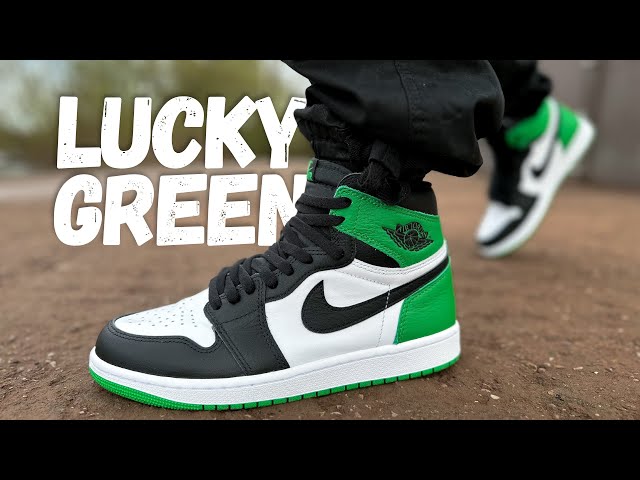 It's FINALLY Changed! Jordan 1 Lucky Green Review & On Foot - YouTube
