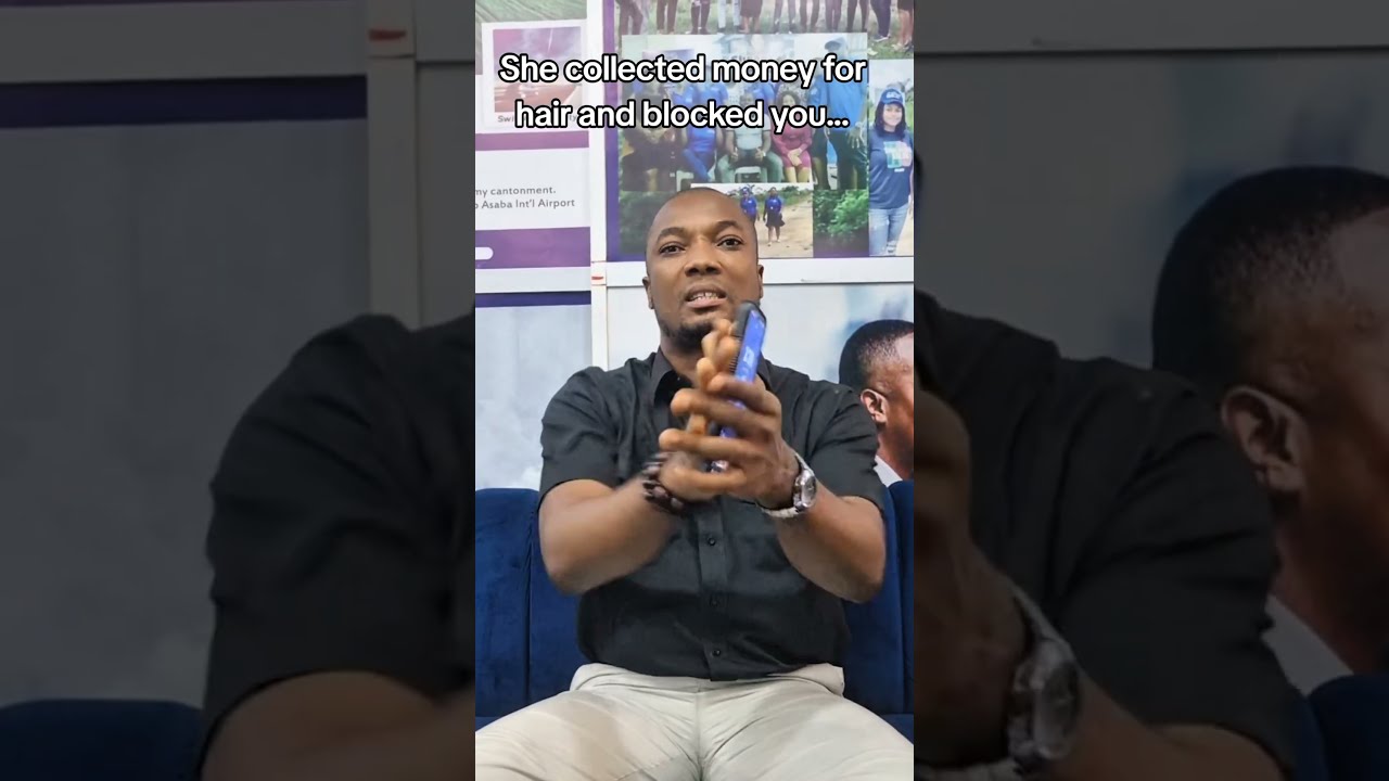 He Collected Money For Hair And Blocked You 