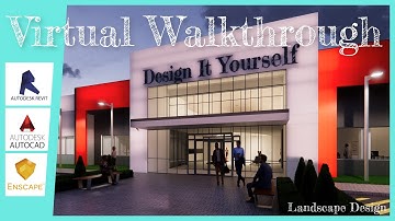 [Virtual Walkthrough] [Rendering] [Revit] [Enscape] Landscape & Exterior