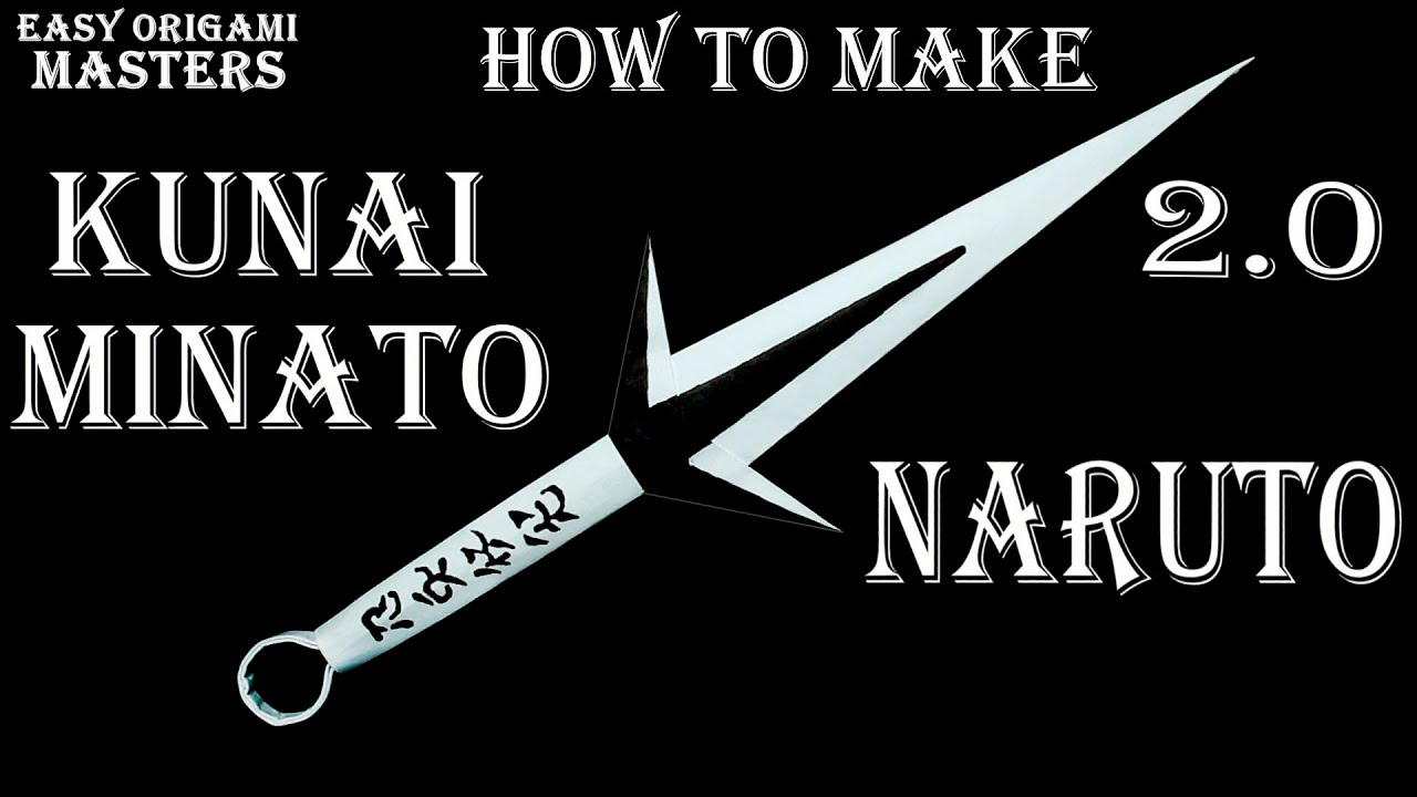 How to Kunai Minato (Naruto) 