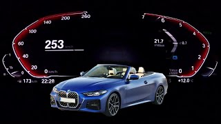 2021 Bmw 430I Cabrio Acceleration & Top Speed