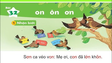 bài 32 on ôn ơn