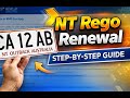 How to Renew NT Number Plate Registration | Northern Terriroty Australia Vehicle Renewal