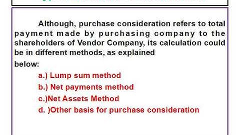 Amalgamation of Companies- Part-2 Corporate Accounting for B.Com/BBA/CA/CS/NET