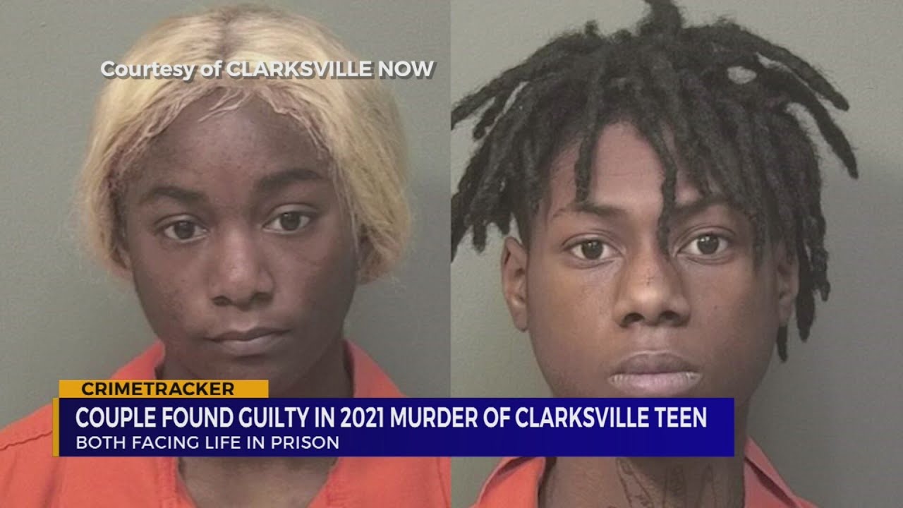 Couple found guilty in 2021 murder of Clarksville teen - YouTube