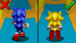 Super Sonic & The 8 Chaos Emeralds