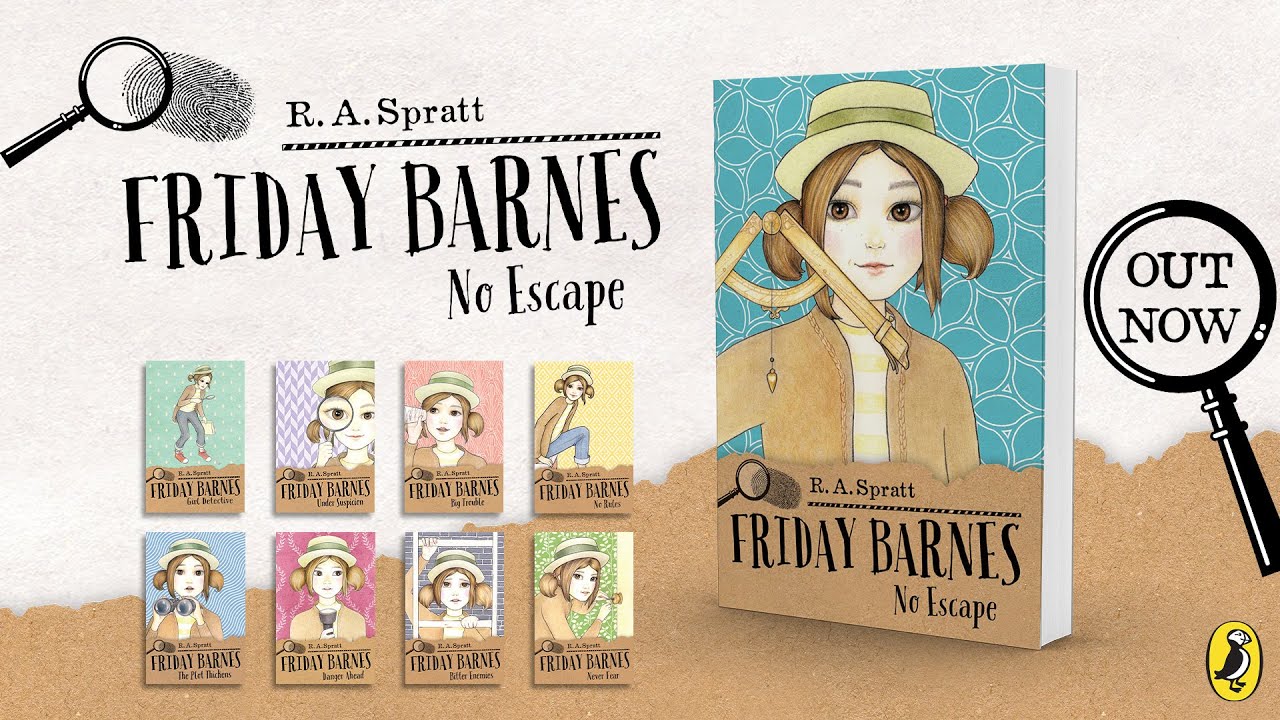Friday Barnes 9 No Escape By Ra Spratt Book Trailer And