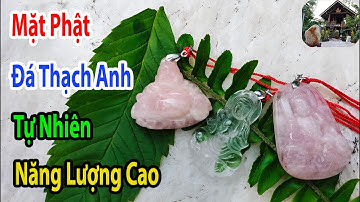 Mặt Phật Đá Thạch Anh Tự Nhiên Năng Lượng Cao