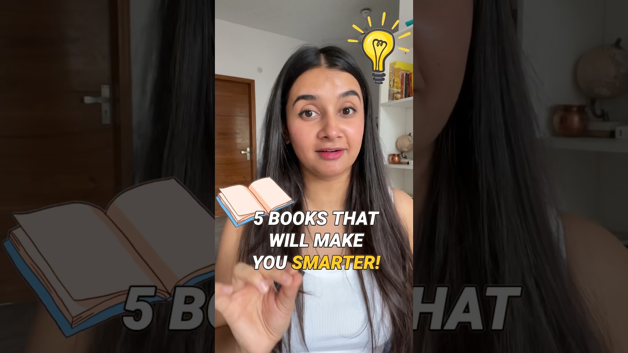 These books will make you smarter 💡 #booktube #shorts #selfhelpbooks