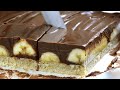 Chocolate covered banana bread brownies super moist