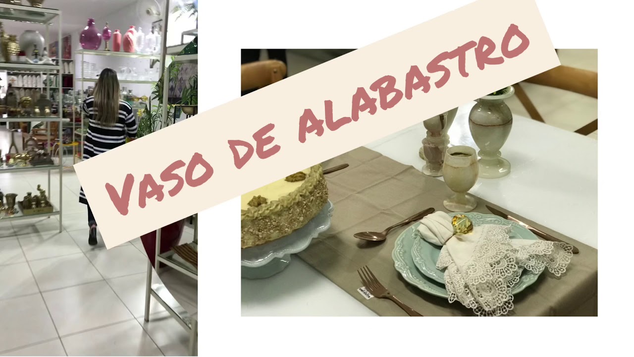 Vc conhece o vaso de alabastro? YouTube
