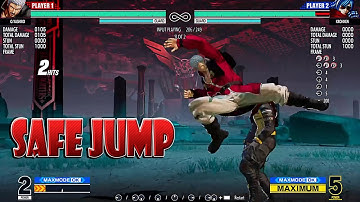 KOF XV :O.Yashiro - Safe Jump from 41236C !