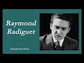 Raymond Radiguet Biographie