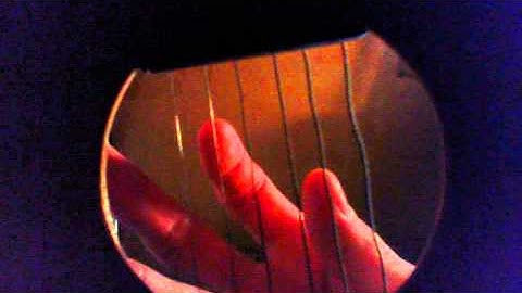 Guitar rolling shutter effect