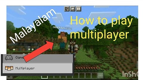 how to play multiplayer in Minecraft pocket edition Malayalam with sign up and online
