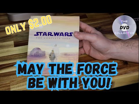 Star Wars Complete SAGA Blu ray Box Set Unboxing - YouTube
