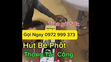THÔNG TẮC CỐNG TẠI HOA LƯ