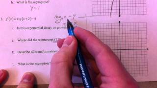 Exponentials and Logarithms Review (1 of 5)