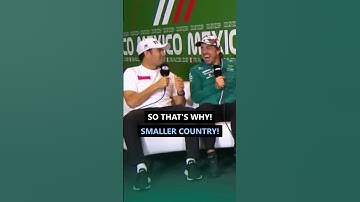 Checo talks proudly about his fans 😅 #f1 #formula1