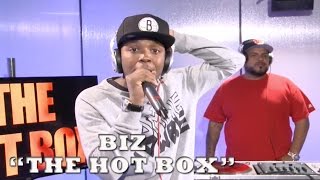 The Hot Box - Biz Goes Off 100+ Barz Freestyle with DJ Enuff