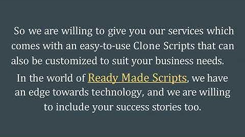 Best Ready Made Clone Script - DOD IT Solutions