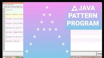 [ALPHABET - A] PATTERN PROGRAM IN JAVA || BlueJ