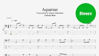 Grizzly Bear - Aquarian (bass tab)