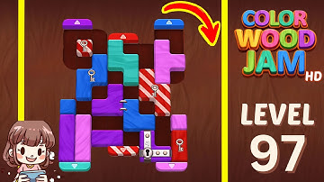 Color Wood Jam Level 97 Solution Walkthrough