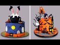 10+ Simple and Easy Halloween Treats for a Spooky Party | Scary Halloween Cupcakes and Cake Design