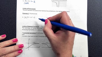 1.3 Limits at Infinity