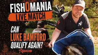 FISHOMANIA LIVE MATCH – CAN LUKE BAMFORD QUALIFY AGAIN? | MATCH FISHING | AQUASTIM | BOLDINGS POOLS