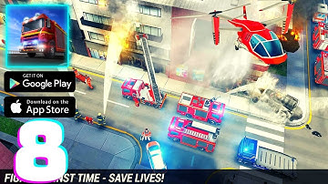 EMERGENCY HQ: rescue strategy Gameplay Walkthrough Part 8 (iOS, Android)