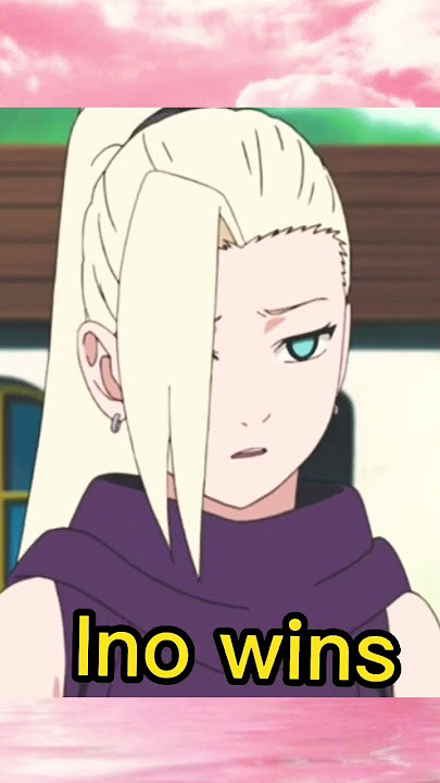 Ino vs Hinata #whoismorebeautiful #naruto #boruto