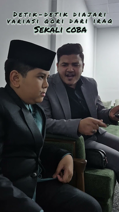 MOMEN DIAJARI VARIASI QORI DARI IRAQ | MUHAMMAD NAJMI ALVARO