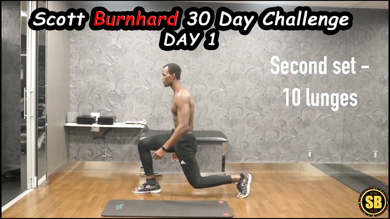 AT HOME 30 DAY CHALLENGE FULL BODY WORKOUT | DAY 1 - YouTube