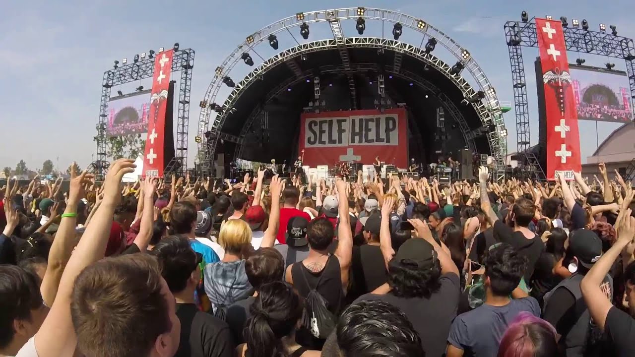 One Ok Rock @Self Help Fest 2016 (wall of death) Full Set