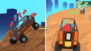 Offroad Bus 🚵🏻‍♀️🚙😱 Gameplay iOS - Offroading screenshot 4