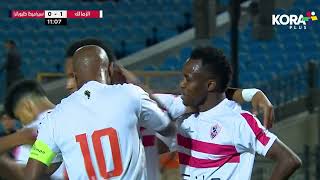 رأسية قاتلة من سيف الدين الجزيري تنتهي بهدف الزمالك الأول أمام سيراميكا كليوباترا | الدوري المصري