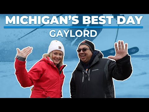 Michigan's Best Day goes on a winter adventure in Gaylord