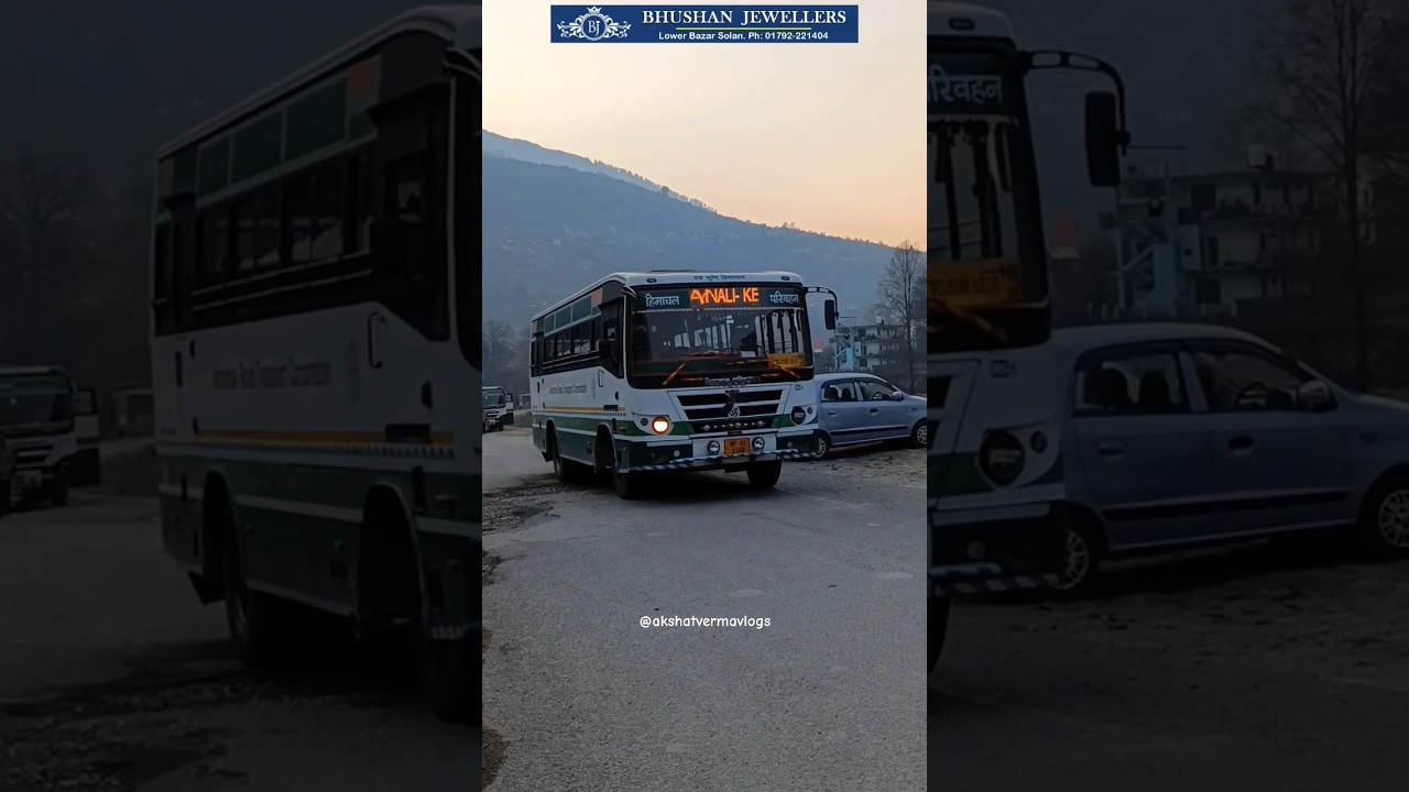 HRTC Bus Journey in DANGEROUS SNOWY Roads | Shimla to Reckongpeo ज़हरीली पहाड़न #hrtc #kinnaur