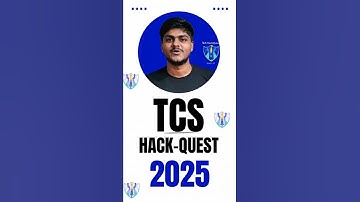 🚀 TCS HackQuest Season 10 #TCS #HackQuest #HackQuest10 #EthicalHacking #CyberSecurity #Opportunities