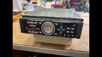 Testing Old school Clarion DXZ928RX Car Stereo CD Player Hign End Dolby Surround