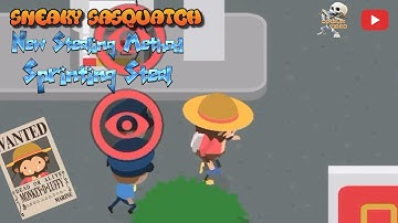 Sneaky Sasquatch Stealing - New way of stealing - Sprinting Steal
