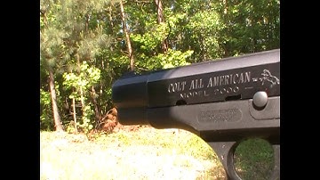 Cover Image for Firing the Colt Model 2000 "All American" 9 mm Pistol