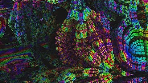 Mandelbulb 4K 60fps - Rainbow Fractal Animations 04 - First Contact