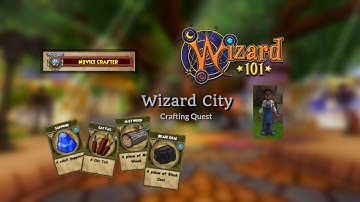Wizard 101 | Crafting Quest #1 | Novice Crafter Badge