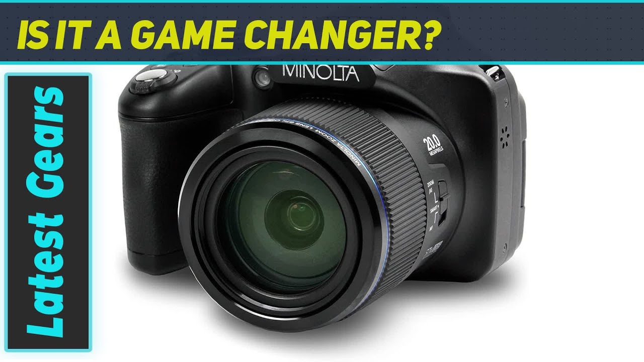 Impressive Minolta Pro Shot 20 MP Camera Review! - YouTube