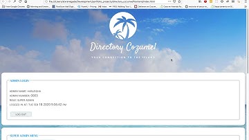 Directory Cozumel JS FRONTEND - RAILS API backend