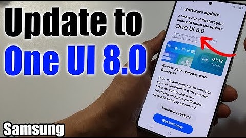 Hoe je een Samsung-telefoon kunt updaten naar One UI 8.0