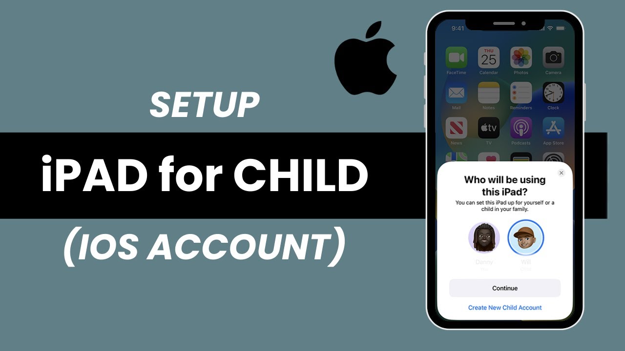 How To Setup IPad For Child IOS Account YouTube How To Setup IPad For Child IOS Account YouTube